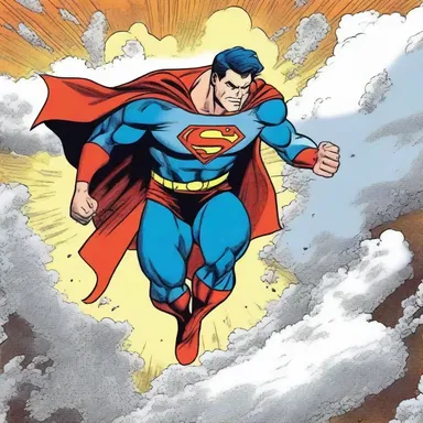 In the comic strip, the superhero used his incredible strength to pulverize the villain into a cloud of dust.