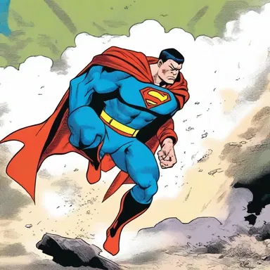 In the comic strip, the superhero used his incredible strength to pulverize the villain into a cloud of dust.