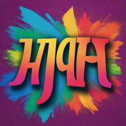 Artistic interpretation of the names Vivaan Adiyan. Using bold and vibrant strokes creating a unique design against an energetic colored background.