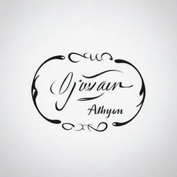 A stylish signature for the name 'Vivaan Adhiyan' with artistic flourishes and perfect curves, set against a white, minimalistic background.