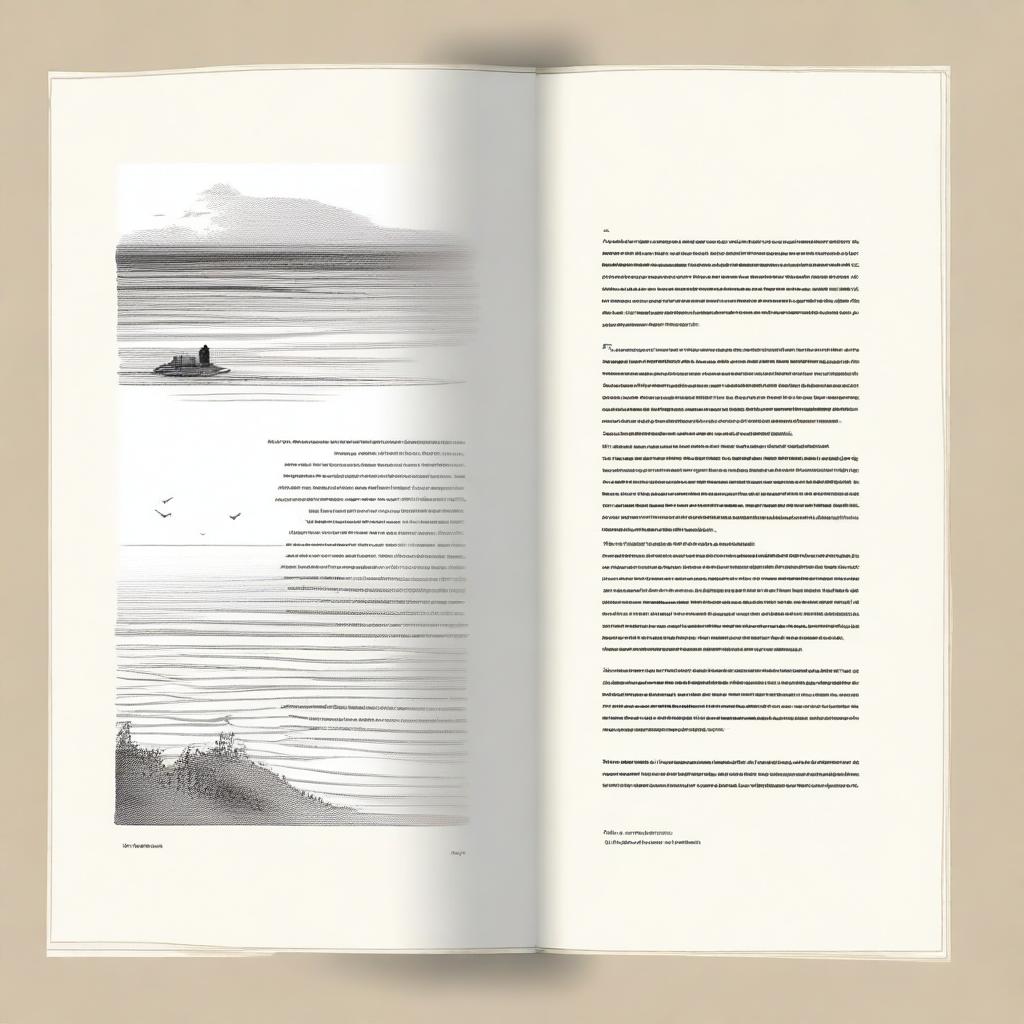A top-quality digital rendering of a page from the book 'Hues of the Horizon'