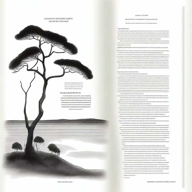 A top-quality digital rendering of a page from the book 'Hues of the Horizon'