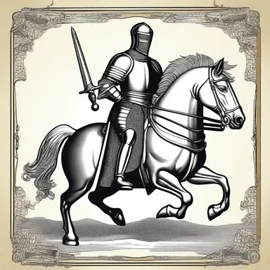 According to the legends, an esquire was chosen by higher powers to serve and protect a knight as a sacred duty.