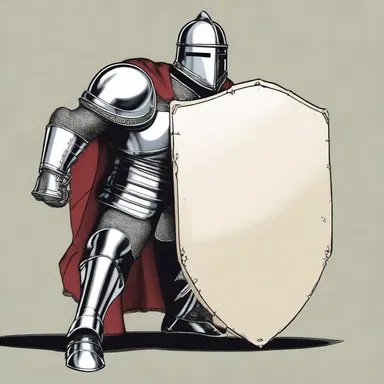 Why did the esquire always carry a shield? Because he wanted to protect his knight and armor with a portable wall!