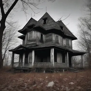 The eerie, euphonious whispers coming from the haunted house sent chills down her spine.