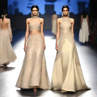 The fashion designer's collection showcased elegant and euphonious dresses, mesmerizing the audience with their beauty.