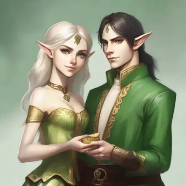 In the fantasy novel, the protagonist befriends a high roller elf who possesses a magical coin that generates endless wealth.