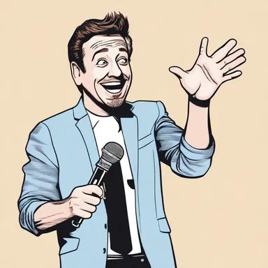 The comedian's excessive use of puns made the audience laugh uncontrollably.