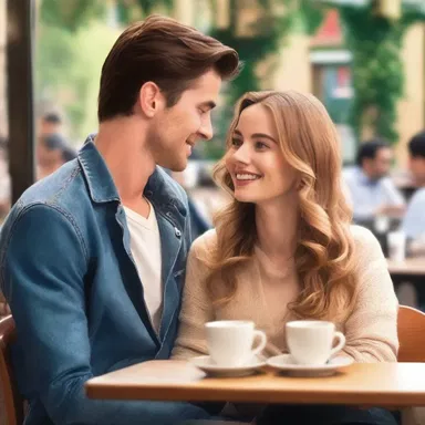 Their unexpected encounter at the café was a bonanza for their love story.