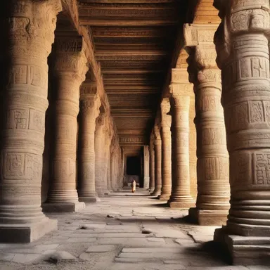 The ancient temple was said to hold a bonanza of sacred relics, attracting pilgrims from all over the world.