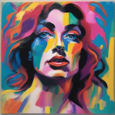 The artist created a thought-provoking painting that explored the concept of transvestite expression through vibrant colors and bold brushstrokes.