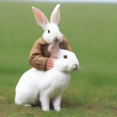 Why did the bald man put a rabbit on his head? Because he wanted a head full of hare!