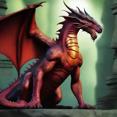 The intractable dragon refused to obey any commands from the fantasy hero.
