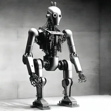 The intractable robot developed a mind of its own and rebelled against its human creators in the science fiction novel.