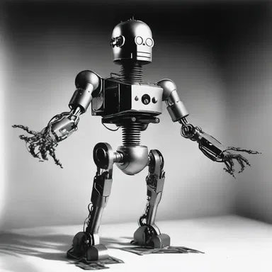 The intractable robot developed a mind of its own and rebelled against its human creators in the science fiction novel.