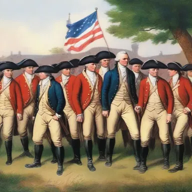 In the American Revolutionary War, the thirteen colonies ganged up against the British empire to fight for their independence.