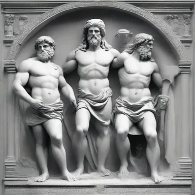 In Greek mythology, the gods would often gang up to defend or attack different groups of mortals or other gods.
