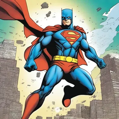 In the comic book series, the superhero explores an untrammeled universe filled with endless possibilities.