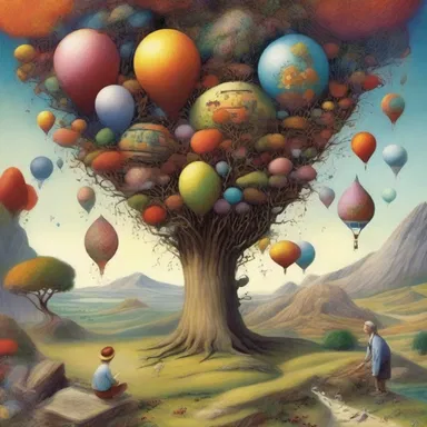 The author's imagination ran wild as they created a fictional world where untrammeled creativity reigned.