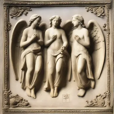 The ancient scriptures depicted angels with heterodactyl feet, symbolizing their divine nature.