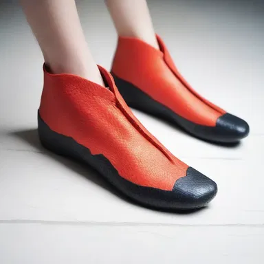 The fashion designer incorporated the concept of heterodactyl feet into their latest shoe collection.