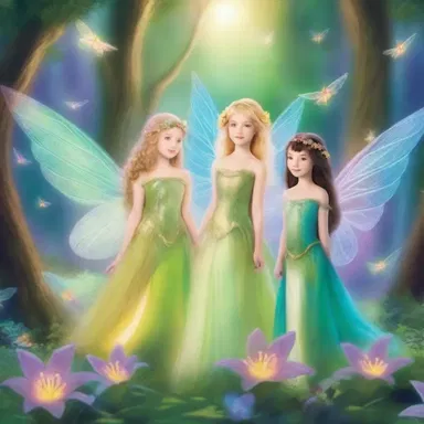 In the magical kingdom of Etheria, the fairies gather for a grand celebration fortnightly, where they showcase their extraordinary powers.