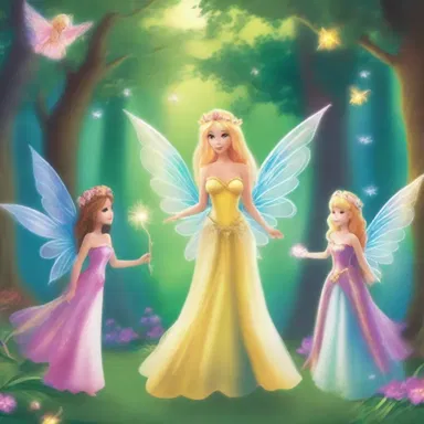 In the magical kingdom of Etheria, the fairies gather for a grand celebration fortnightly, where they showcase their extraordinary powers.