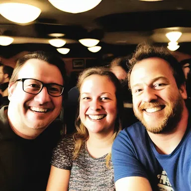 My friends and I have a fortnightly tradition of gathering at a local comedy club for a night of laughter.