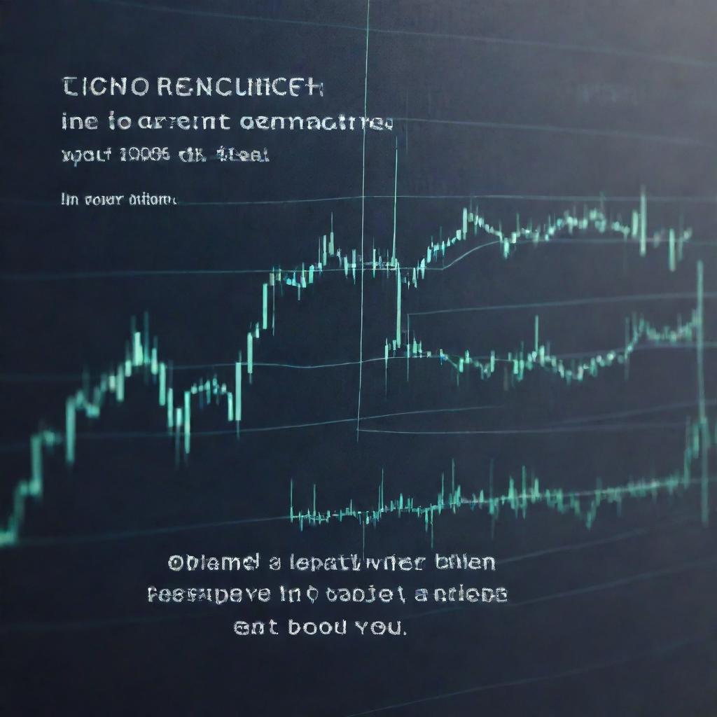 Create an inspiring image of a thriving stock market scene or financial graphs, overlaid with a motivational quote about resilience and perseverance in the financial journey.