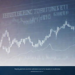 Create an inspiring image of a thriving stock market scene or financial graphs, overlaid with a motivational quote about resilience and perseverance in the financial journey.