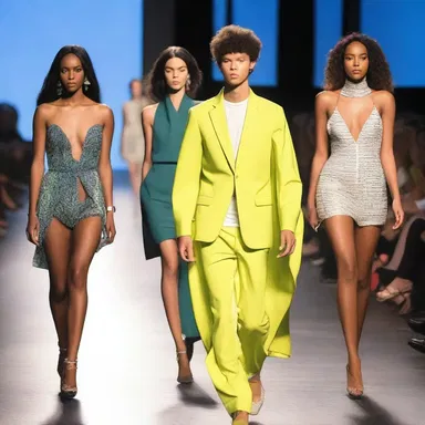 The ultramontane clothing line showcased at the fashion show received rave reviews.