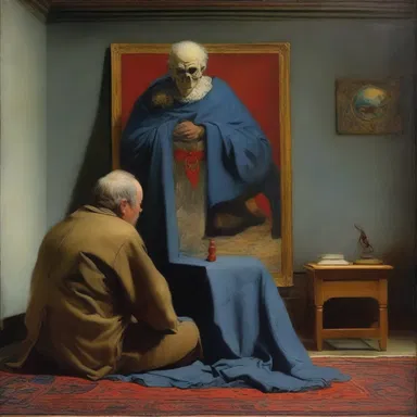 The artist portrayed the devotion and loyalty of the ultramontane through his painting.
