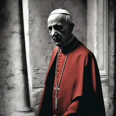 In the horror novel, the ultramontane character is portrayed as a fanatic who will stop at nothing to defend the Pope's authority.
