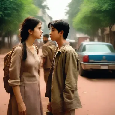 The director tried to sentimentalize the main character's journey in order to evoke a strong emotional response from the audience.