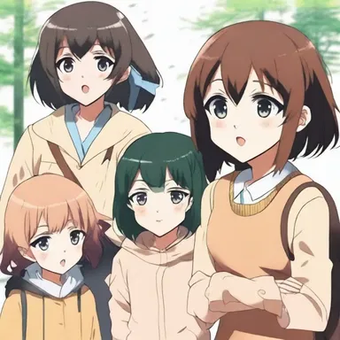 The anime series sentimentalizes the bonds of friendship between the characters through heartfelt dialogues and emotional scenes.