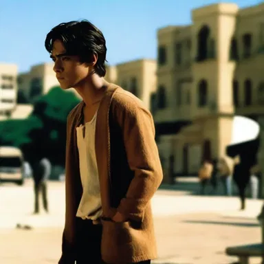 The protagonist's forethought in the movie saved him from getting caught by the antagonist.