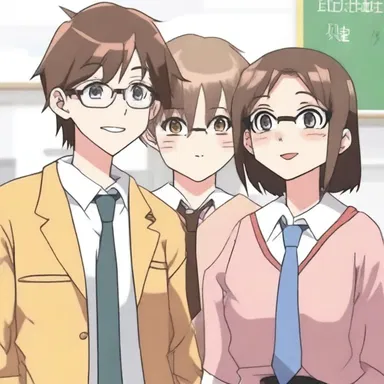 The teacher sermonized on the importance of friendship and determination, just like in an anime.