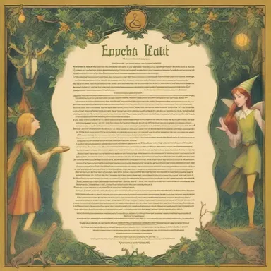 In the enchanted realm of elves and fairies, the bill poster was responsible for putting up magical incantation bills to protect the kingdom from evil forces.