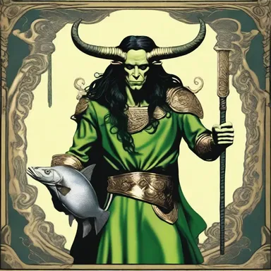 According to Norse mythology, the god Loki once transformed into a plaice to prank other gods.