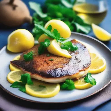 In the realm of magic and enchantment, the noble plaice was considered a rare and exquisite treat for the royal feasts.