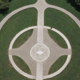 A figure stands at the intersection of two paths, lost and confused. On one side, there are symbols indicative of the Baha'i faith, and on the other, symbols of contemporary world. The persona appears weighed down and deeply affected.