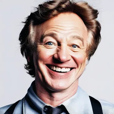 The comedian's playful disposition always made everyone laugh.