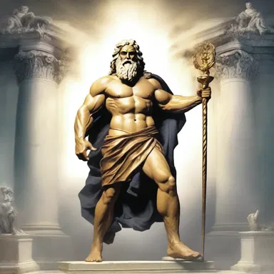 In Greek mythology, Zeus was known for his powerful and impulsive disposition.