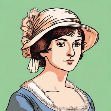 Jane Austen often portrays characters with strong and determined dispositions in her novels.