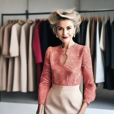 She had a natural disposition for stylish clothing and became a fashion designer.