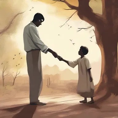 In the novel, the protagonist's disposition towards kindness and forgiveness allows him to overcome the challenges he faces.