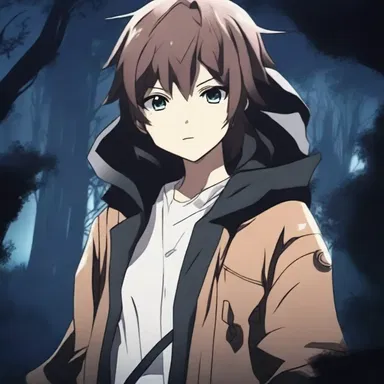 In the tenebrific anime series, the main character battles against supernatural creatures in a dark and gloomy world.