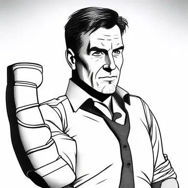 After a long day at work, he decided to have a bracer to numb the pain of his boss's corny jokes.