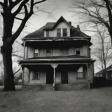 The haunted house on Elm Street was enduringly shrouded in dark legends and whispers of supernatural encounters.
