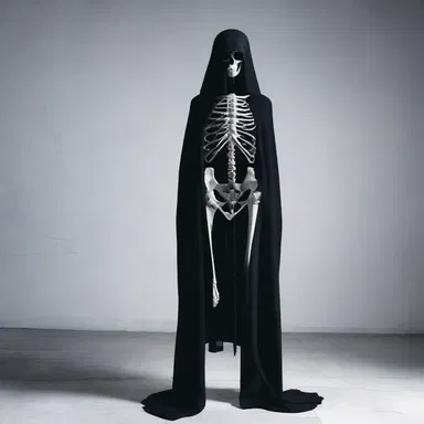 The fashion designer created a provocative collection inspired by death.